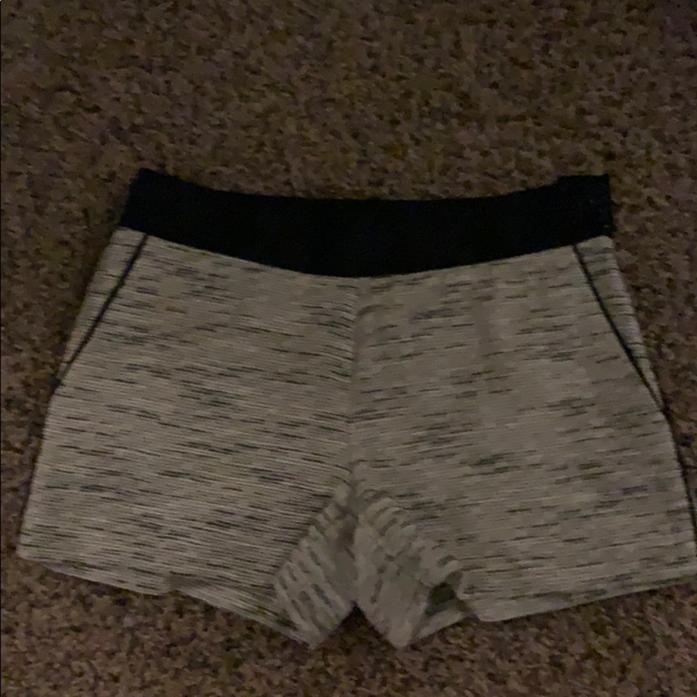 Striped dress shorts